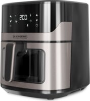 Black & Decker BXAF6500E 6.5L Forrólevegős fritőz - Fekete