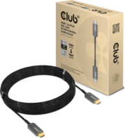 Club3D CAC-1376 HDMI - HDMI 2.1 Aktív optikai kábel 10m - Fekete