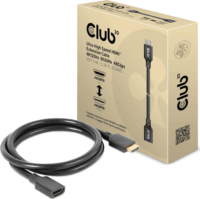Club3D CAC-1322 HDMI - HDMI 2.1 Hosszabbító kábel 1m - Fekete