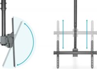 Digitus DA-90421 37"-70" LCD TV/Monitor mennyezeti tartó - Fekete