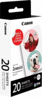 Canon ZINK 3.3cm Kör alakú Instant fotópapír ZoeMini fényképezőgéphez (20 db / csomag)