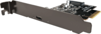 LC Power LC-PCI-C-USB32-2X2 USB 3.2 Gen2x2 Type-C PCIe portbővítő