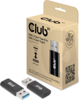 Club3D CAC-1525 USB-A apa - USB-C anya Adapter