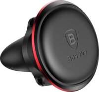 Baseus Mágneses Mobiltelefon autós tartó - Fekete/Piros