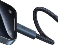 Baseus Flash USB Type-C apa - USB Type-C apa Adat és töltő kábel - Fekete (1m)