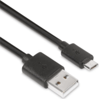 Club3D CAC-1408 USB-A apa - Micro USB apa 2.0 Adat és töltőkábel - Fekete (1m)