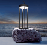 Century ATHENA ATHENE-033030 Akkus Asztali LED lámpa - Fekete