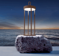 Century ATHENA ATHECO-033030 Akkus Asztali LED lámpa - Barna