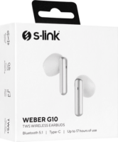S-Link 37315 Weber G10 Wireless Headset - Fehér