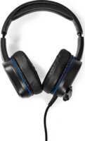 Nedis GHST410BK Vezetékes Gaming Headset - Fekete