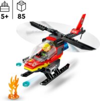 LEGO® City: 60411 - Tűzoltó mentőhelikopter
