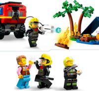 LEGO® City: 60412 - 4x4 Tűzoltóautó mentőcsónakkal
