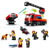 LEGO® City: 60414 - Tűzoltóállomás és tűzoltóautó