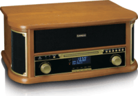 Lenco TCD-2571 Rádió és Bakelit Lemezjátszó - Barna