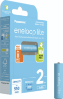 Panasonic Eneloop Lite Ni-MH 550mAh AAA Újratölthető Ceruzaelem (2db/csomag)