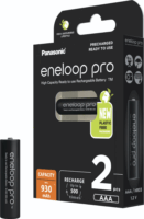 Panasonic Eneloop Pro Ni-MH 930mAh AAA Újratölthető Ceruzaelem (2db/csomag)