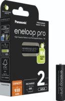 Panasonic Eneloop Pro Ni-MH 930mAh AAA Újratölthető Ceruzaelem (2db/csomag)