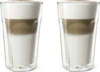 Leopold Vienna LV01516 280ml Latte Macchiato Üveg Pohár Szett 2 Darabos