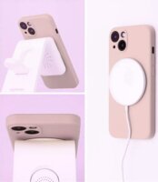 Haffner Apple iPhone 15 Plus Hátlapvédő Tok - Rózsaszín
