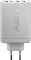 Goobay 65556 3x USB-C / USB-A Hálózati Gyorstöltő Adapter 100W - Fehér