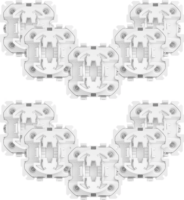 Fibaro FG-WDEU111-AS-8001 Walli Dimmer Szerelő keret (10db / csomag)