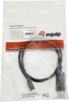 Equip 133411 USB-C/Thunderbolt 3 - HDMI 1.4 Adapterkábel 1m - Fekete