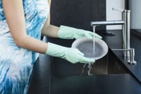 Vileda Extra Sensation Háztartási kesztyű - L