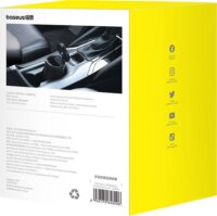 Baseus Premium 2 Autós hamutartó - Fekete