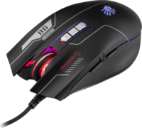 A4Tech Bloody B1700 Vezetékes Gaming Billentyűzet + Egér + Egérpad (Fekete) - Angol (US)