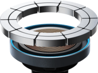 Joyroom JR-ZS240 Mágneses Mobiltelefon autós tartó/töltő - Fekete