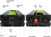 Green Cell INVGC24P3000LCD Autós Inverter (24V / 3000W)