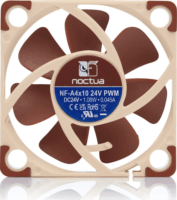 Noctua NF-A4X10 24V PWM 40mm PWM Rendszerhűtő - Barna