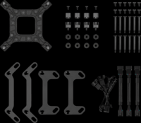 DeepCool LS720S Zero Dark CPU Vízhűtés