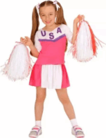 Widmann Szurkolólány jelmez - 116 cm