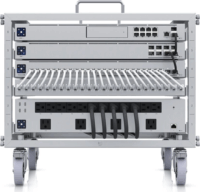 Ubiquiti 19" Mobil rack szekrény 6U 519x485mm - Szürke