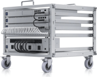 Ubiquiti 19" Mobil rack szekrény 6U 519x485mm - Szürke