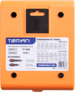 Toman TT-7300 Professzionális Bitkészlet (73 db / csomag)