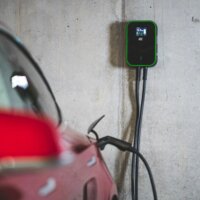 Green Cell EV14 Elektromos autó fali töltő - Fekete (22kW - 32A / 6m Type-2)