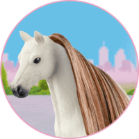 Schleich Horse Club Sofia's Beauties - Sörény kiegészítő - Barna