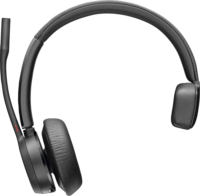 HP Poly Voyager 4310 UC (USB Type-C) Wireless Mono Headset + Állvány + BT700 - Fekete