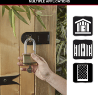 MasterLock M15BEURDLF 64mm Kulcsos lakat