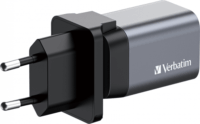 Verbatim GaN USB-A / USB-C Hálózati töltő - Szürke (35W)
