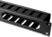 Equip 327313 19" kábelrendező panel 1U - Fekete