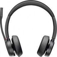 HP Poly Voyager 4320 UC (USB Type-A) Wireless Headset + Állvány + BT700 - Fekete