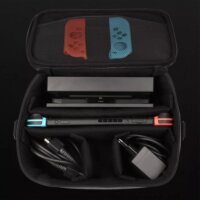 Konix Naruto Nintendo Switch All In Utazótáska - Fekete