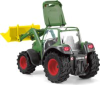 Schleich Farm World Traktor pótkocsival - Zöld
