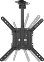 Hama 118086 32"-65" LCD TV/Monitor mennyezeti tartó - Fekete (1 kijelző)