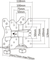 Equip 650890 Többfunkciós CPU tartó