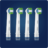 Oral-B EB20-4 Precision Clean Elektromos fogkefe pótfej - Fehér (4db)