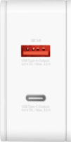Skross USB Type-C / USB Type-A Hálózati töltő - Fehér (48W)